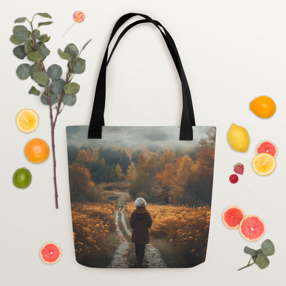 Warm Journey Tote bag