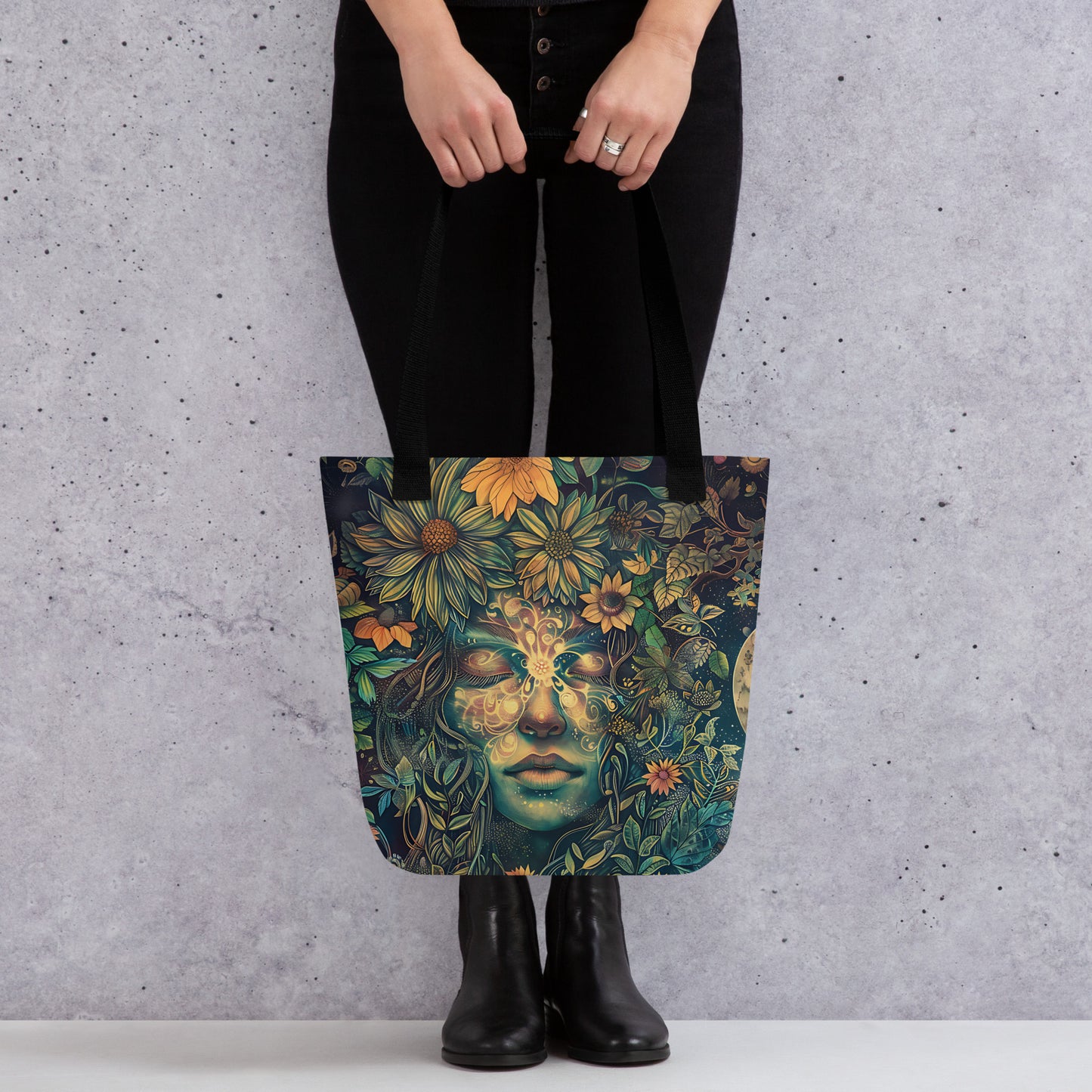 Golden Muse Tote bag