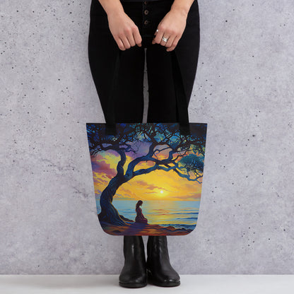 Sunlit Glow Tote bag