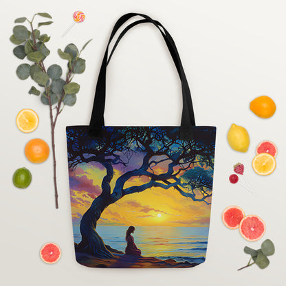 Sunlit Glow Tote bag