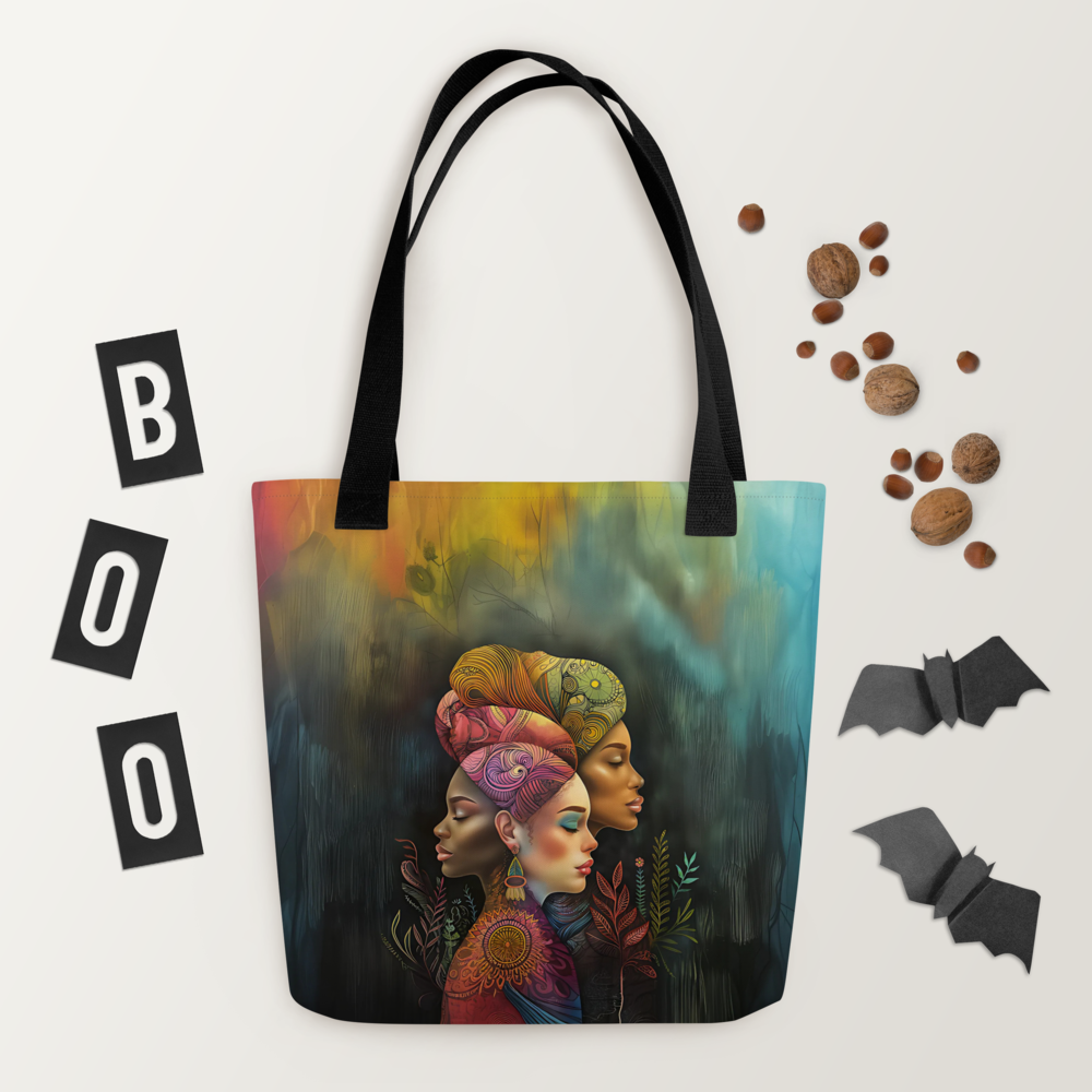 Timeless Faces Tote bag