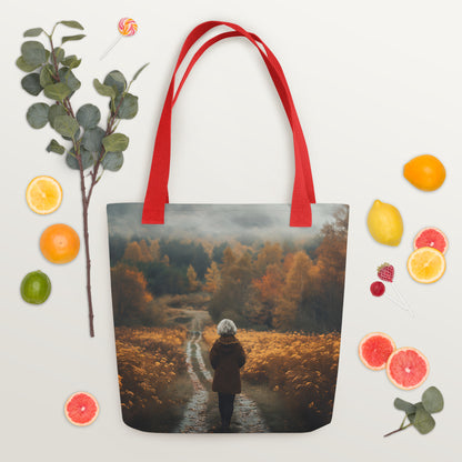 Warm Journey Tote bag