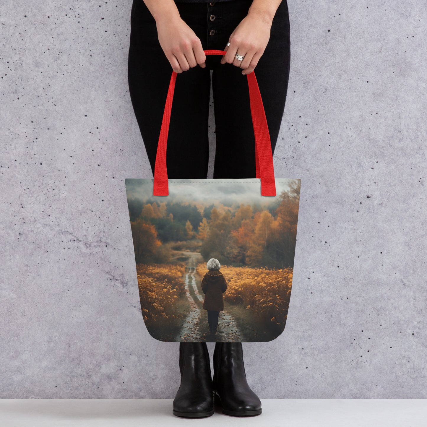 Warm Journey Tote bag