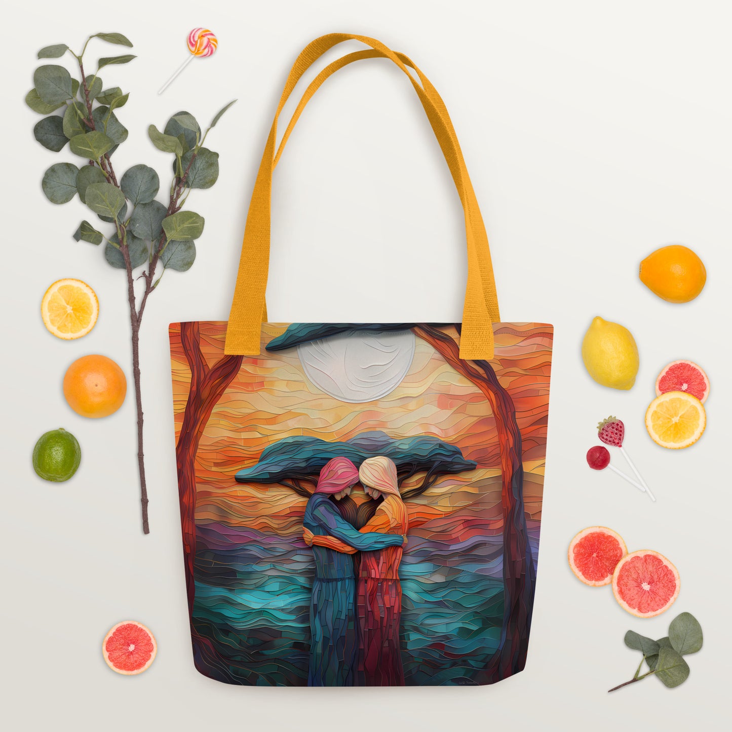 Radiant Sisterhood Tote bag