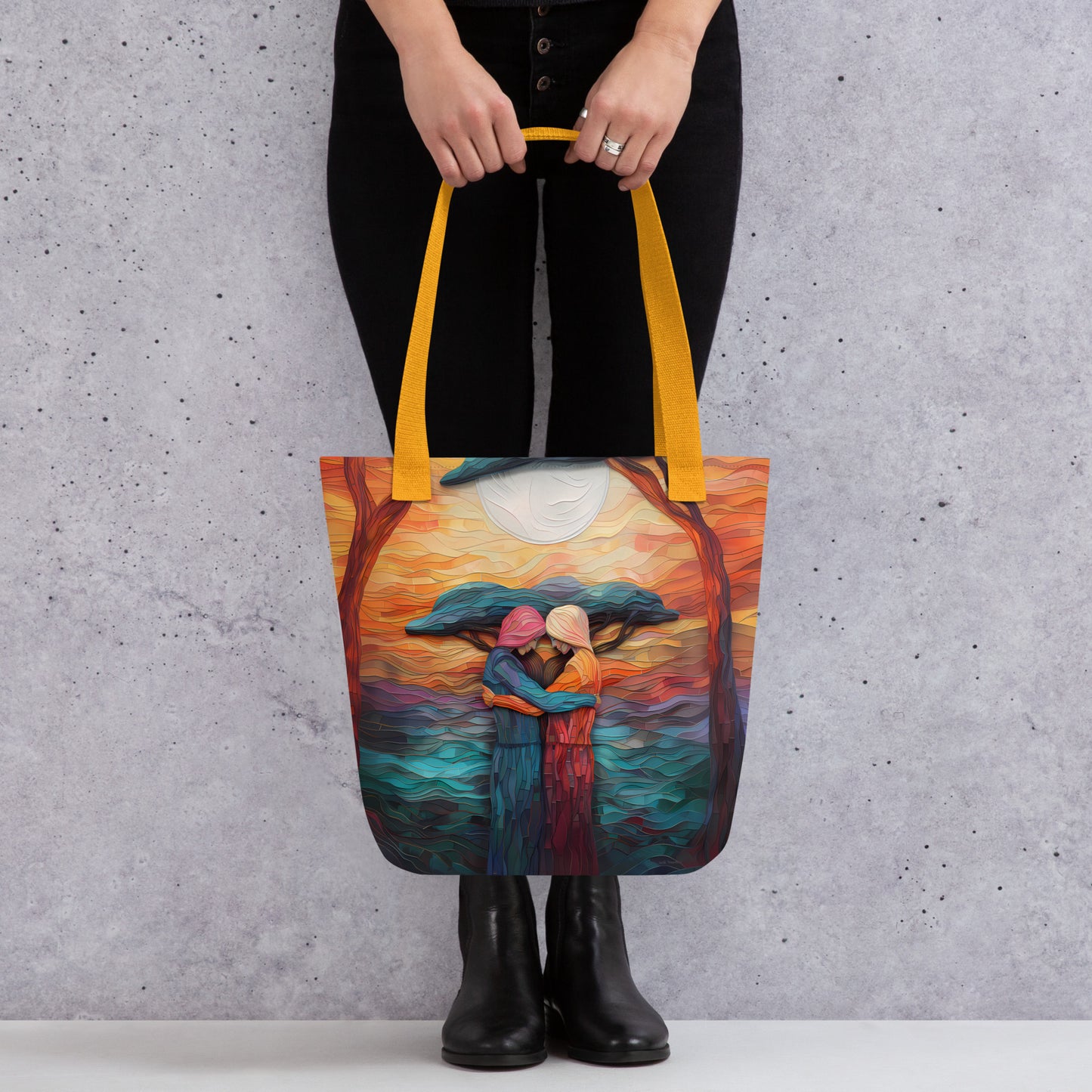 Radiant Sisterhood Tote bag