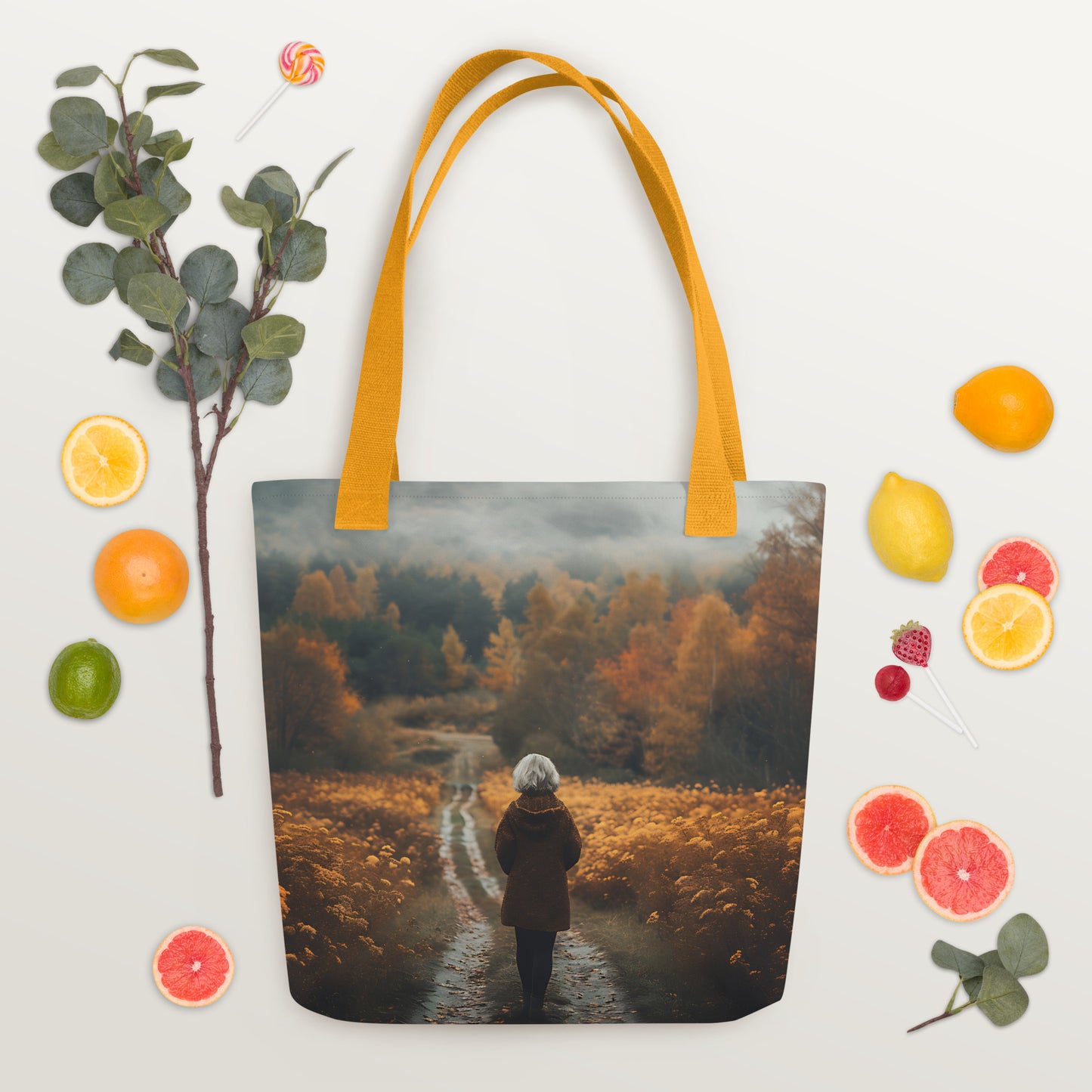 Warm Journey Tote bag