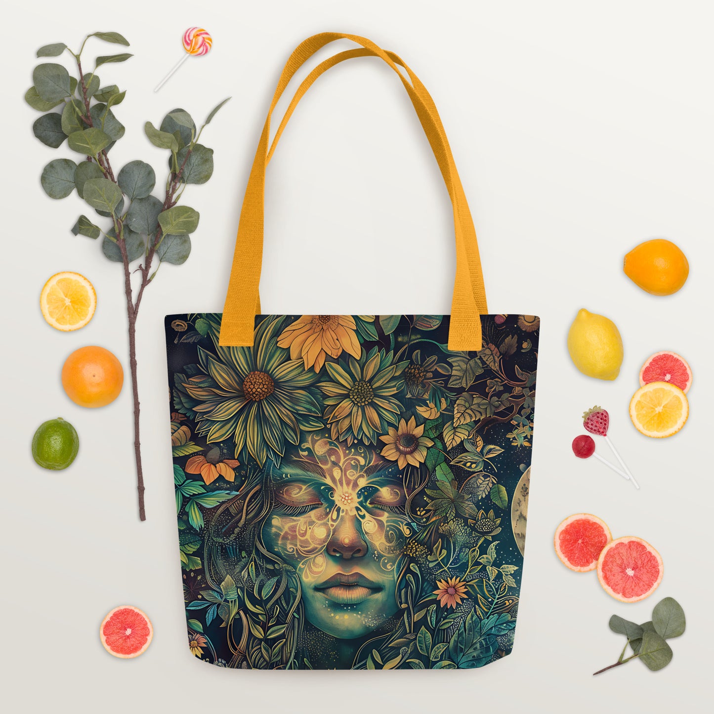 Golden Muse Tote bag