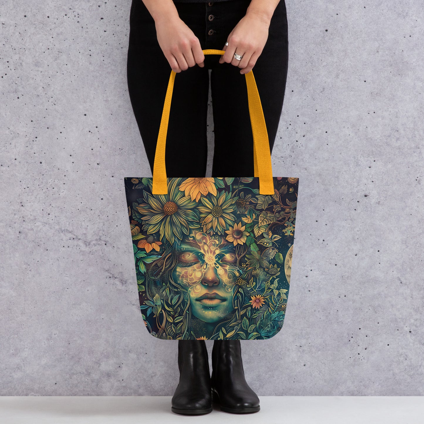 Golden Muse Tote bag