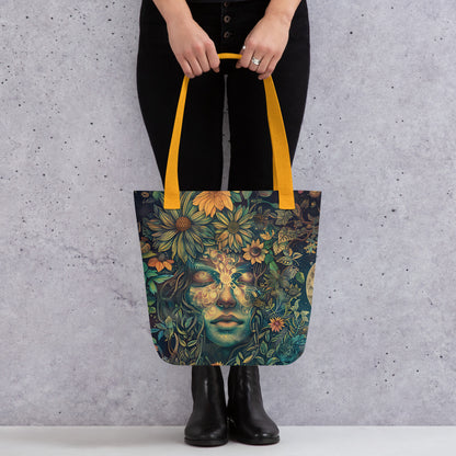 Golden Muse Tote bag