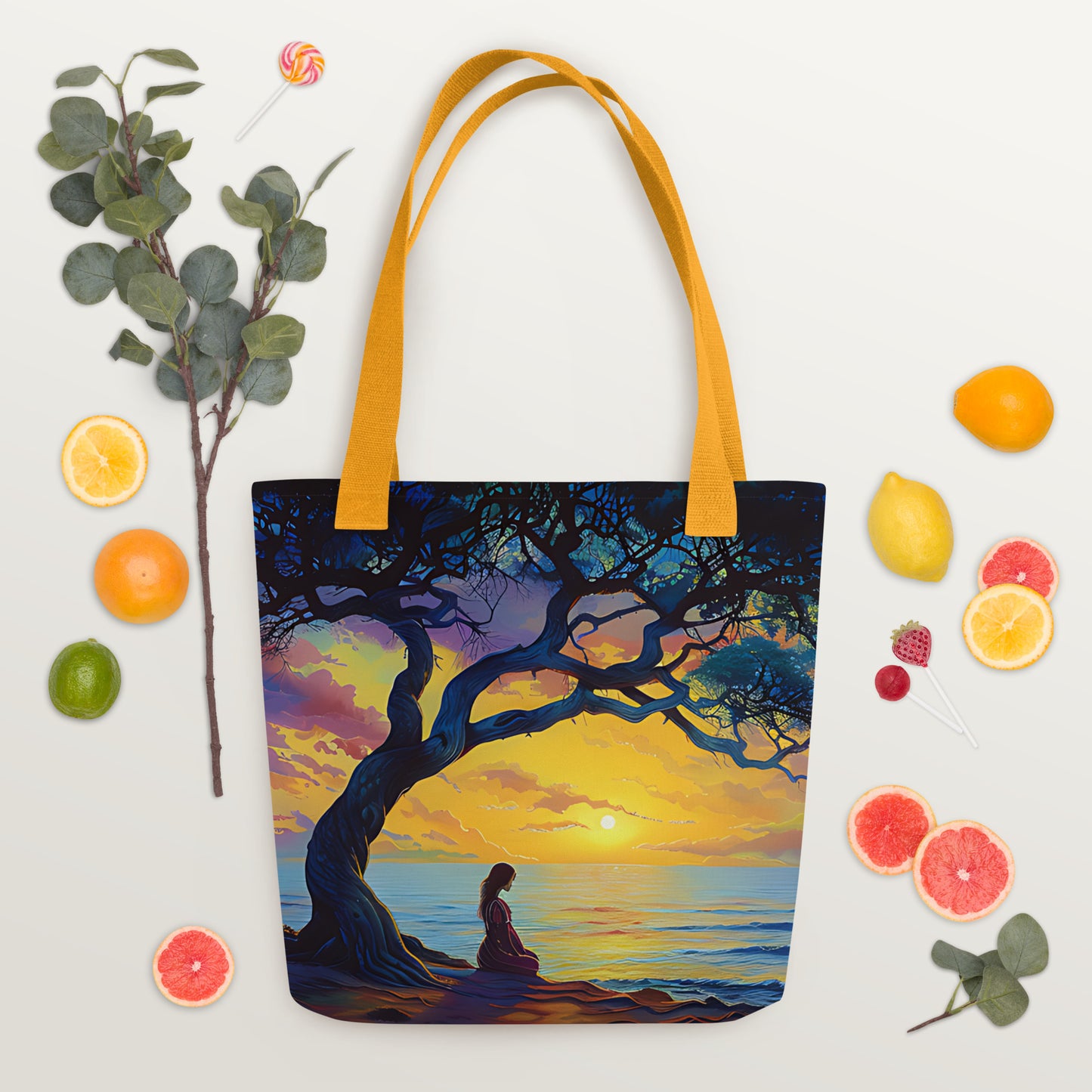 Sunlit Glow Tote bag