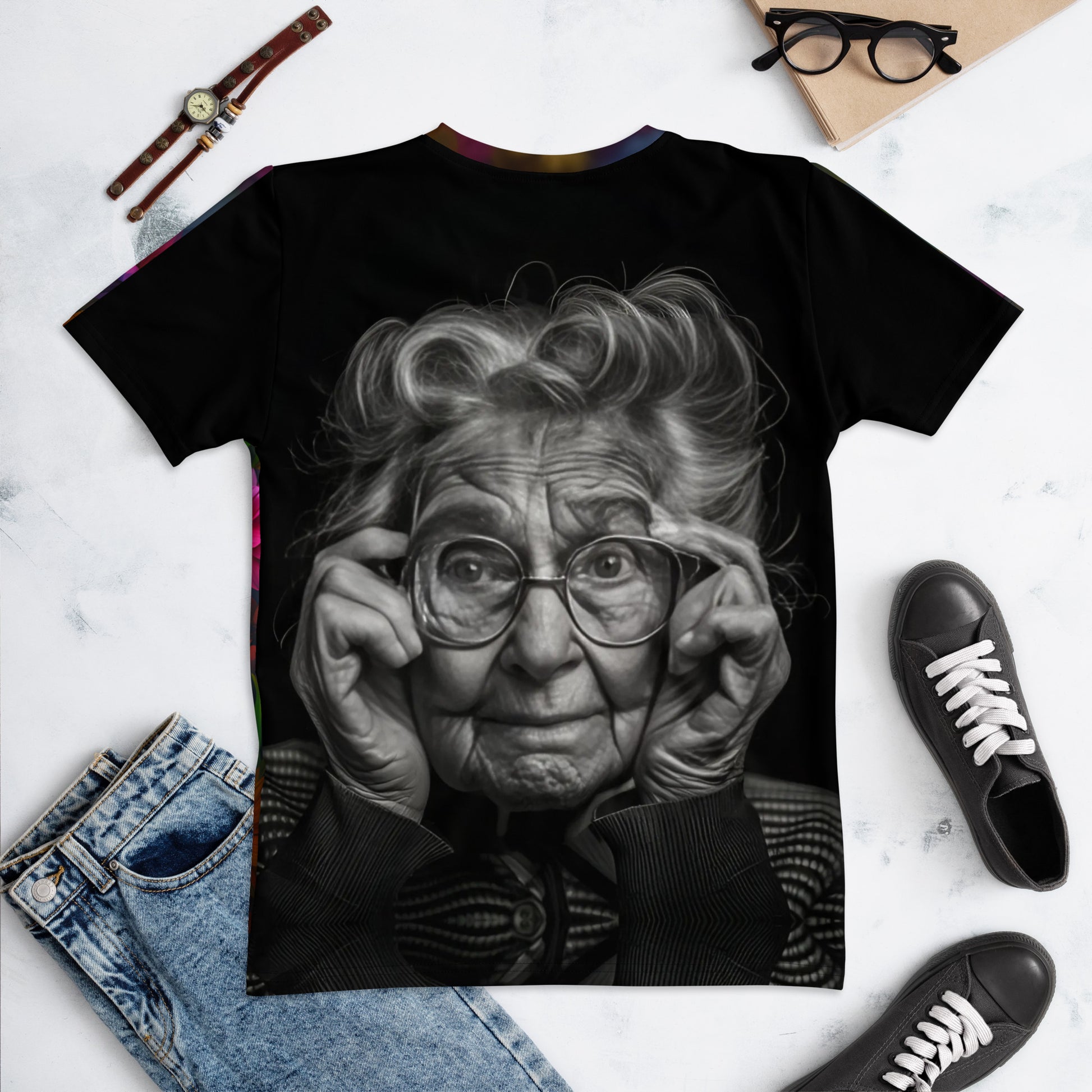 Urban Classics CONTRAST RAGLAN - T-shirt con stampa Urban Classics CONTRAST RAGLAN - T-shirt con stampa