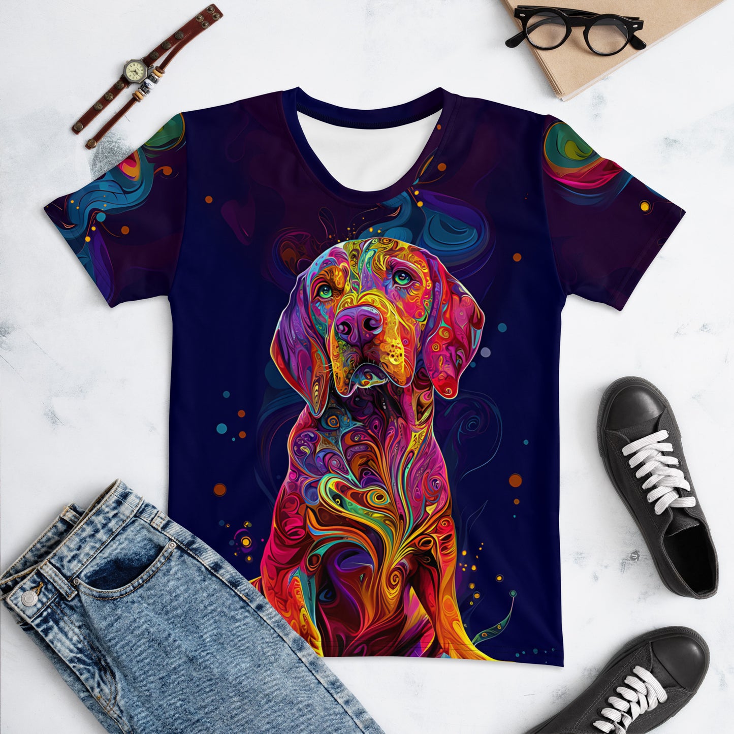 Gleaming Pup Women's T-shirt