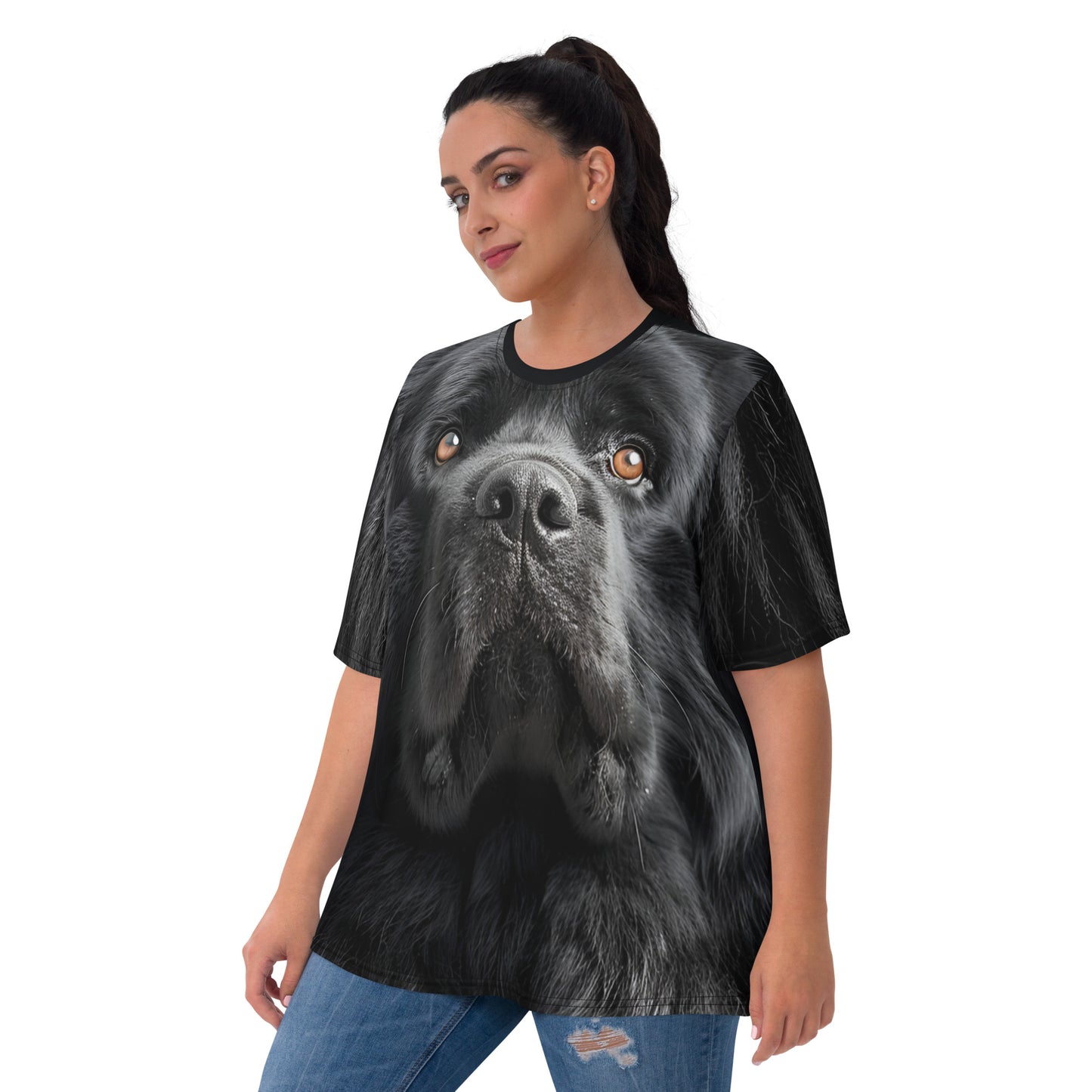 Golden Black Lab Women's T-shirt