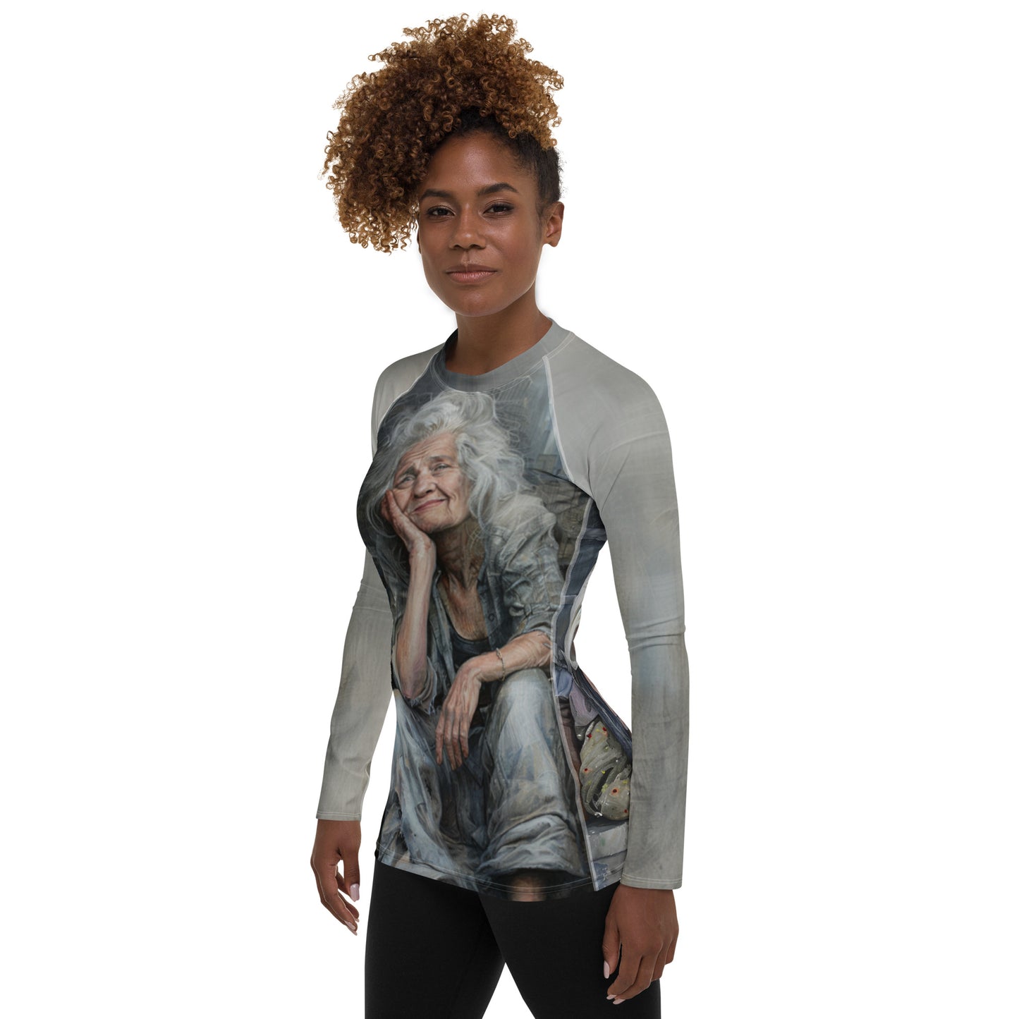 Peaceful Upset Women's Rash Guard