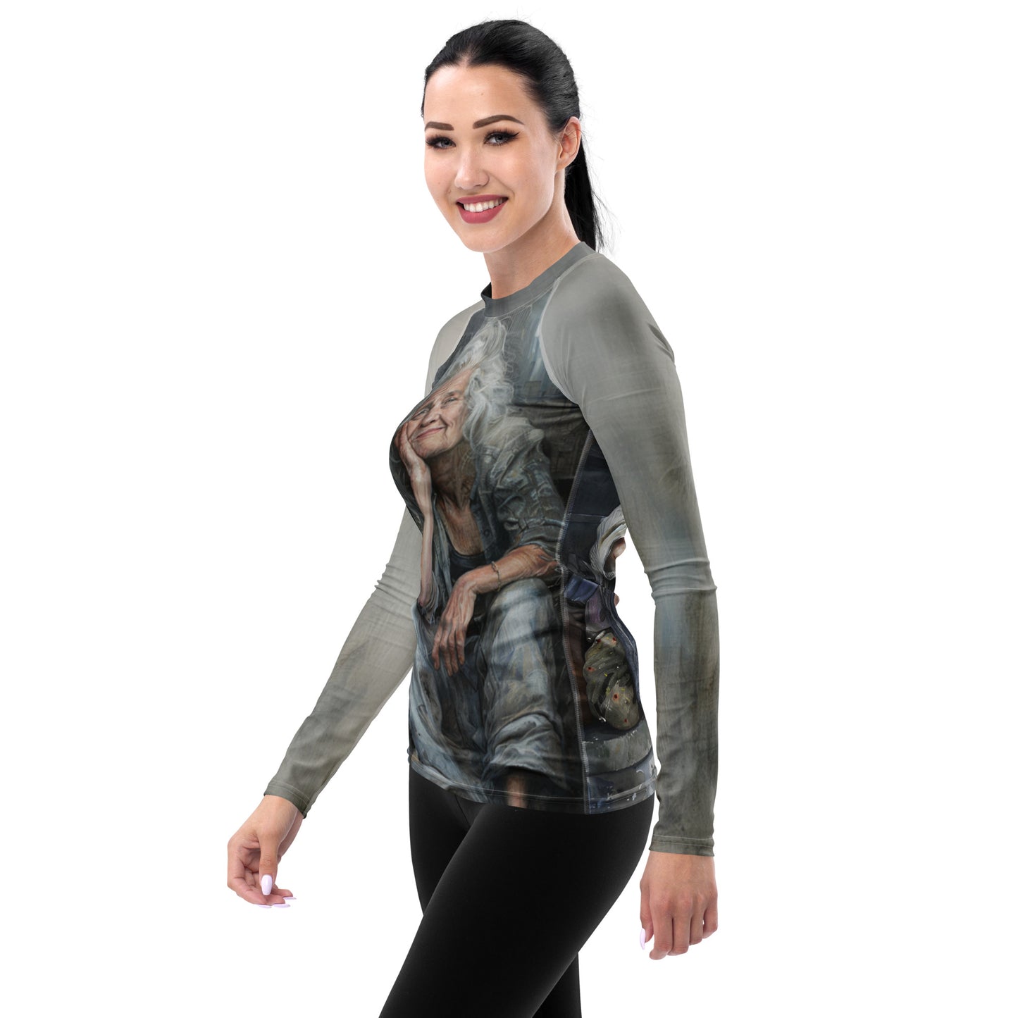 Peaceful Upset Women's Rash Guard