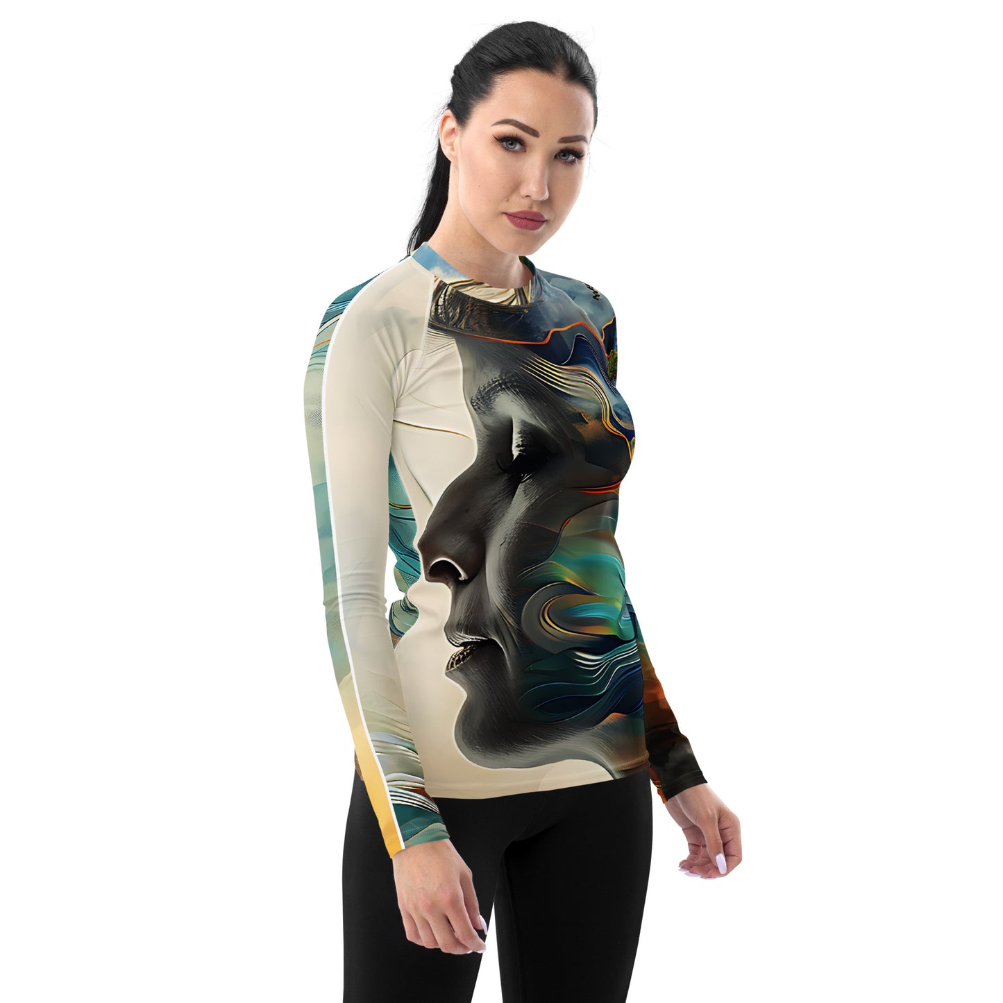 Calm & Strong Women's Rash Guard