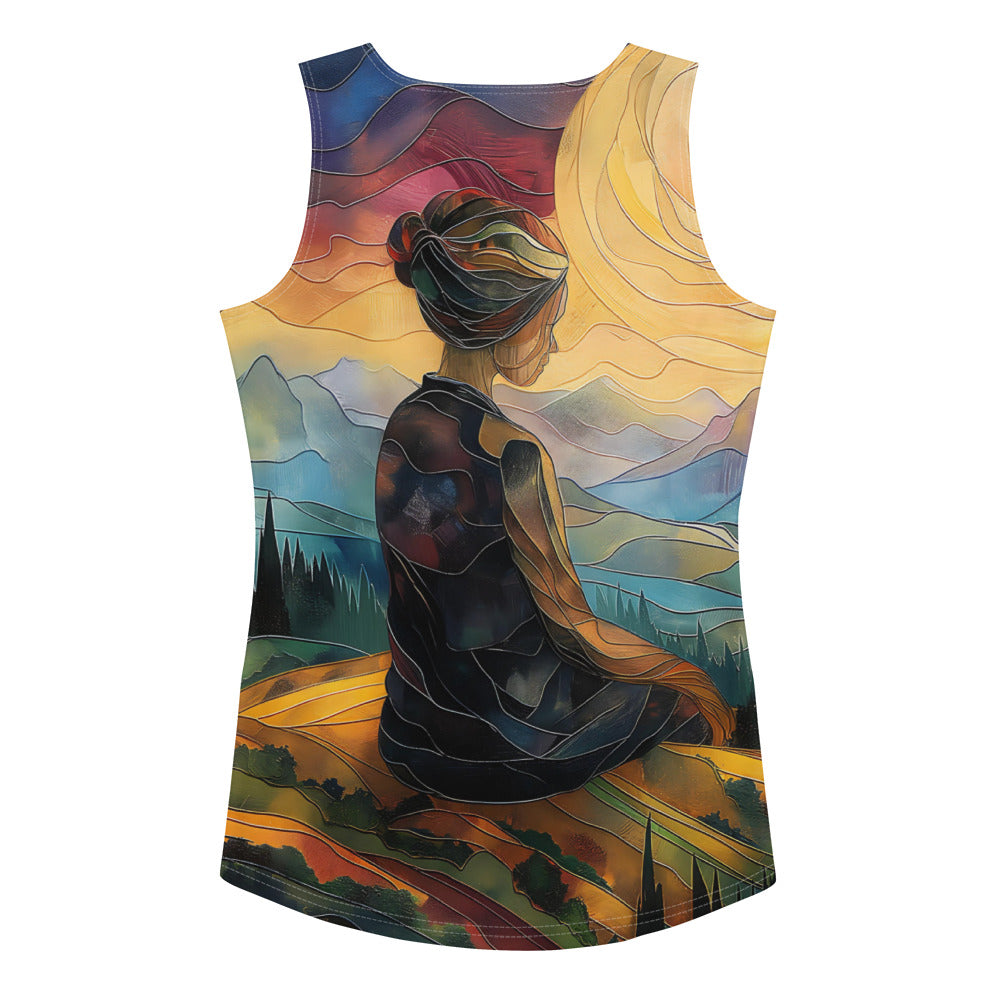 Harmony Her Sublimation Cut & Sew Tank Top