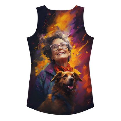 Pawfect Companion Sublimation Cut & Sew Tank Top