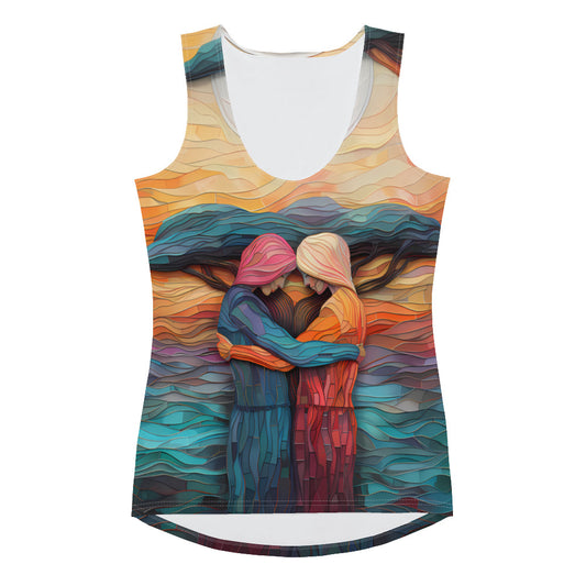 Radiant Sisterhood Sublimation Cut & Sew Tank Top