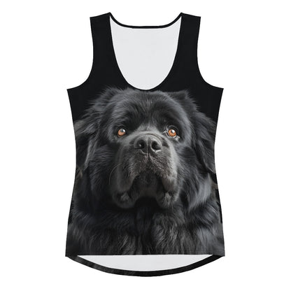 Golden Black Lab Sublimation Cut & Sew Tank Top