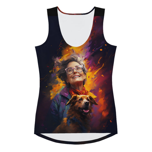 Pawfect Companion Sublimation Cut & Sew Tank Top