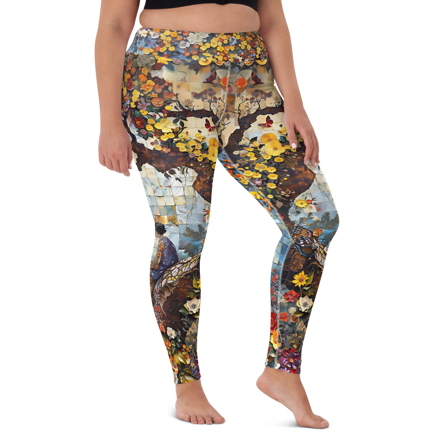 Serene Spirit Yoga Leggings