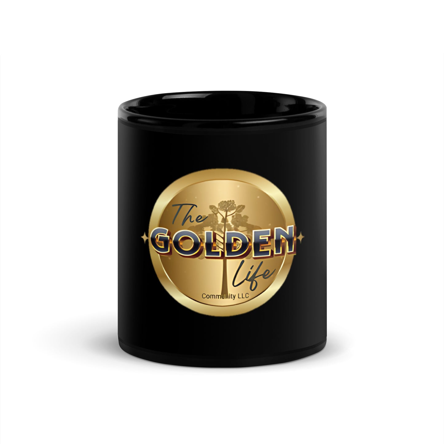 TGLC Branded Black Glossy Mug