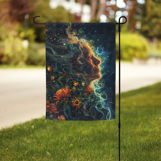 Golden Reflections Garden flag