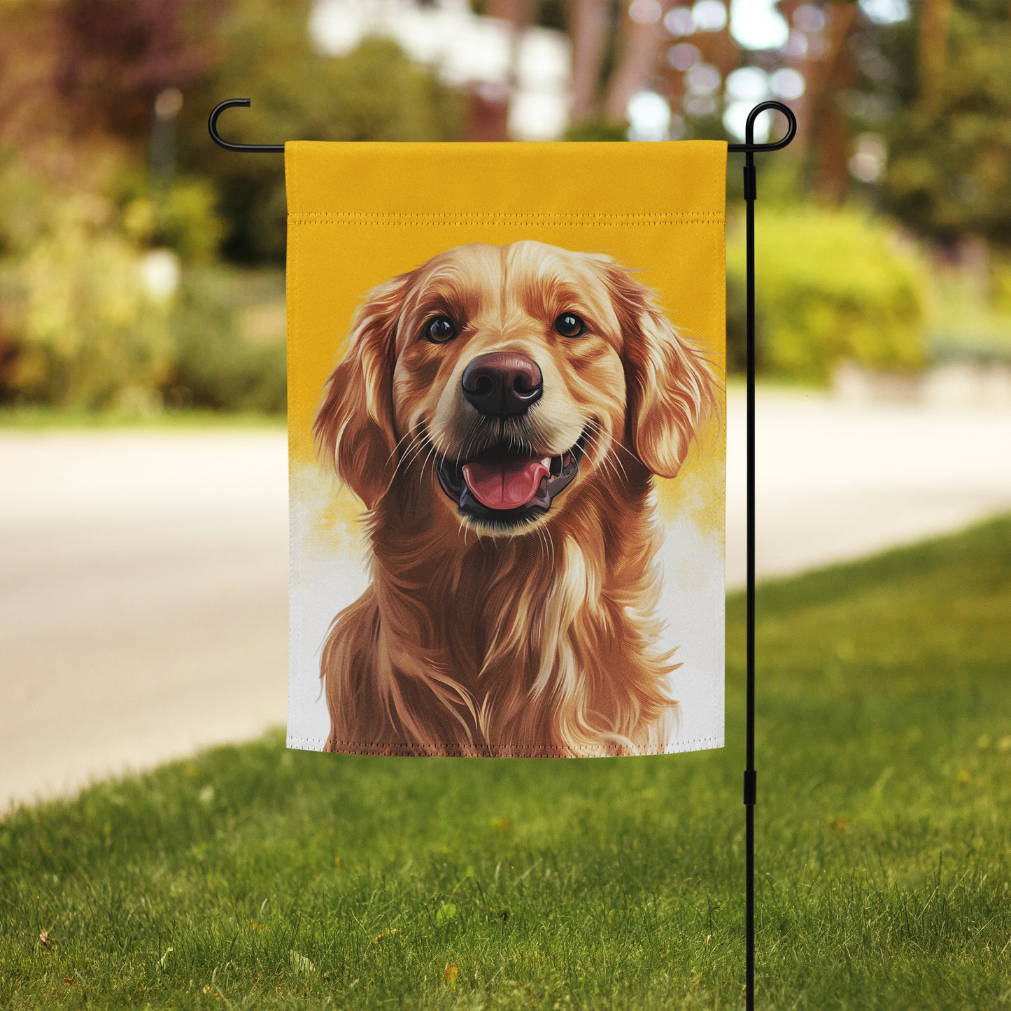 Our Goldie Companion Garden flag