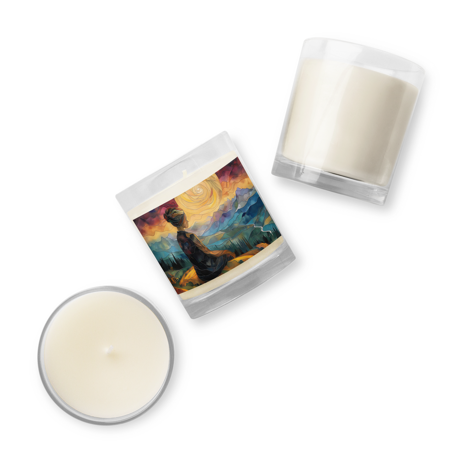 Harmony Her Glass jar soy wax candle