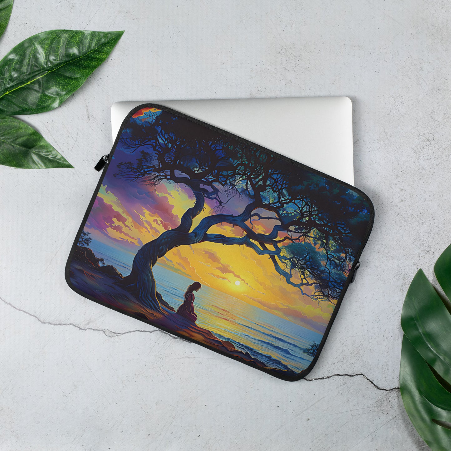 Gleaming Serenity Laptop Sleeve