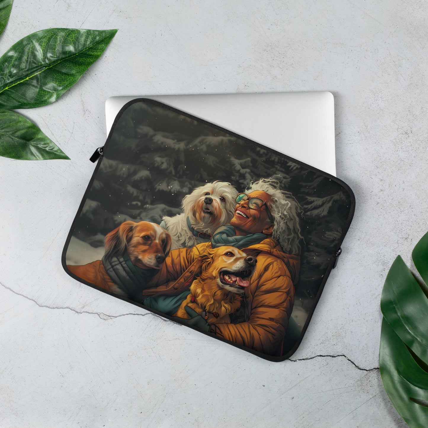 Fur Mama Adventures Laptop Sleeve