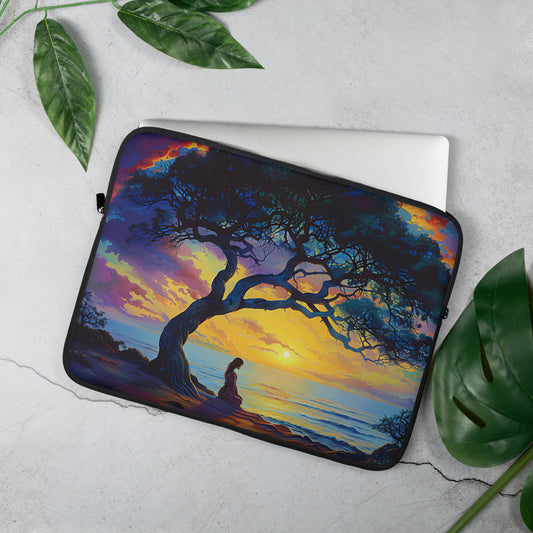 Gleaming Serenity Laptop Sleeve