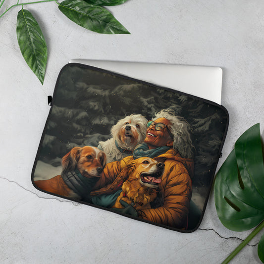 Fur Mama Adventures Laptop Sleeve