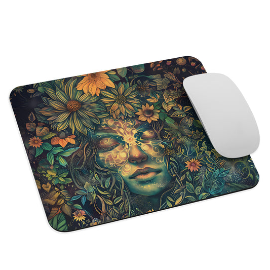 Golden Muse Mouse pad