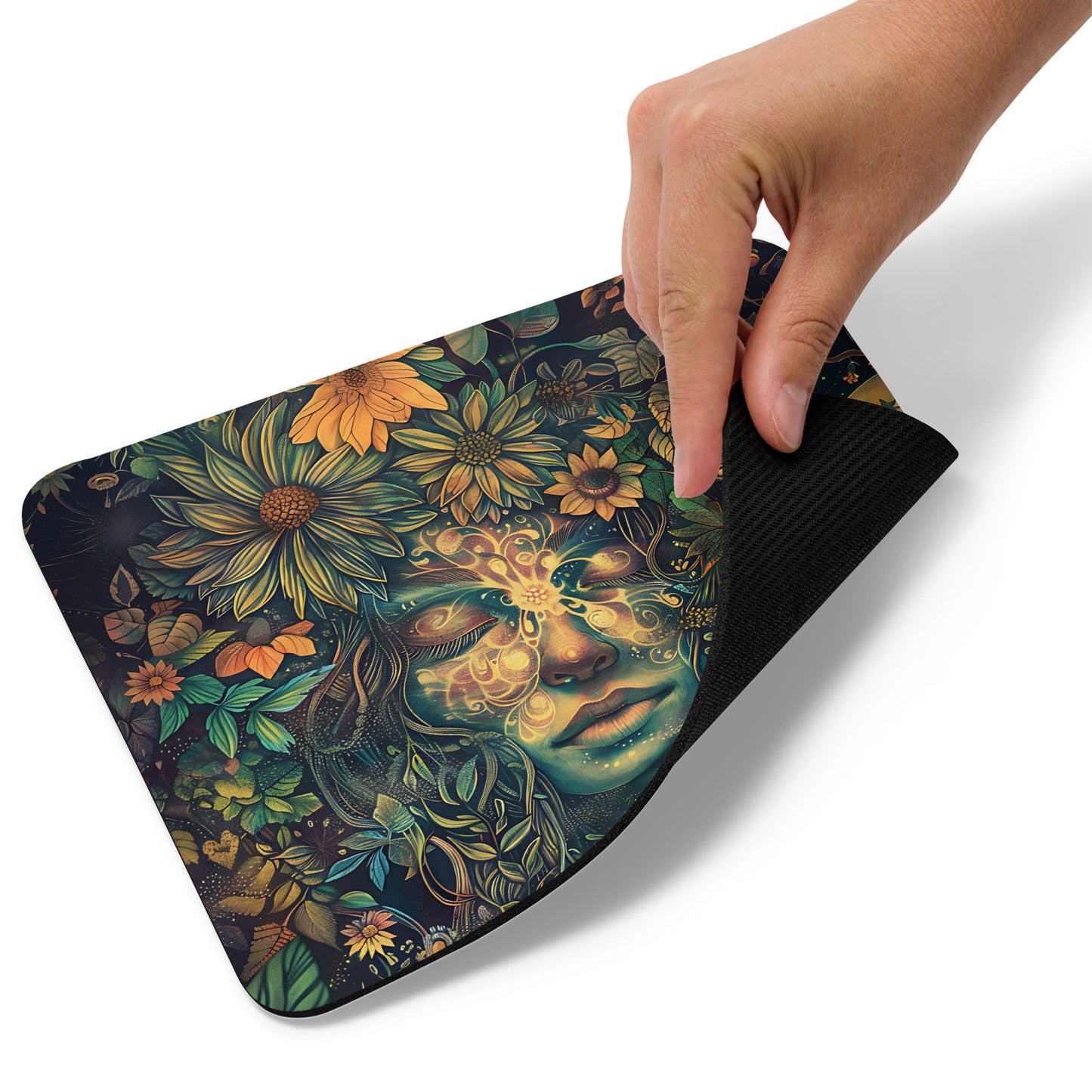 Golden Muse Mouse pad