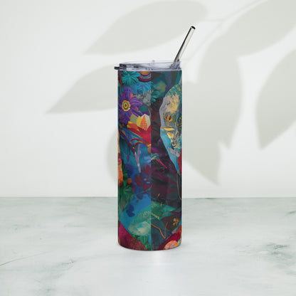 She Blooms Stainless steel tumbler