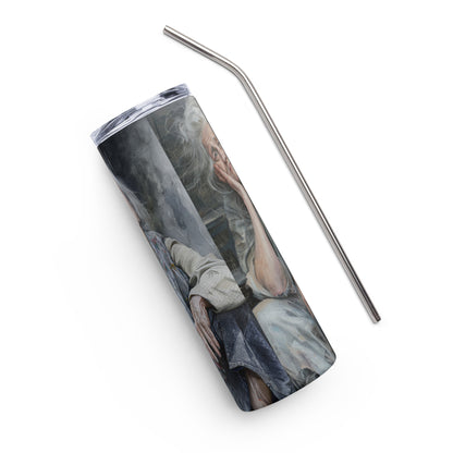 Peaceful Upset Stainless steel tumbler