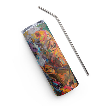 She Blooms Stainless steel tumbler