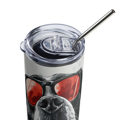 Cool Pup Vibes Stainless Steel Tumbler