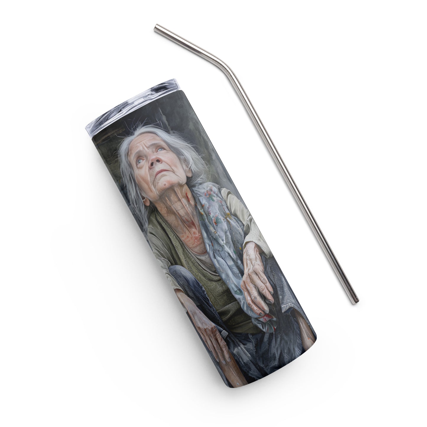 Peaceful Upset Stainless steel tumbler