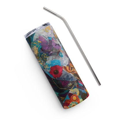 She Blooms Stainless steel tumbler