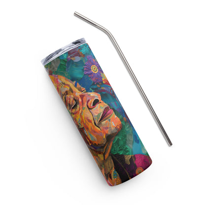 She Blooms Stainless steel tumbler