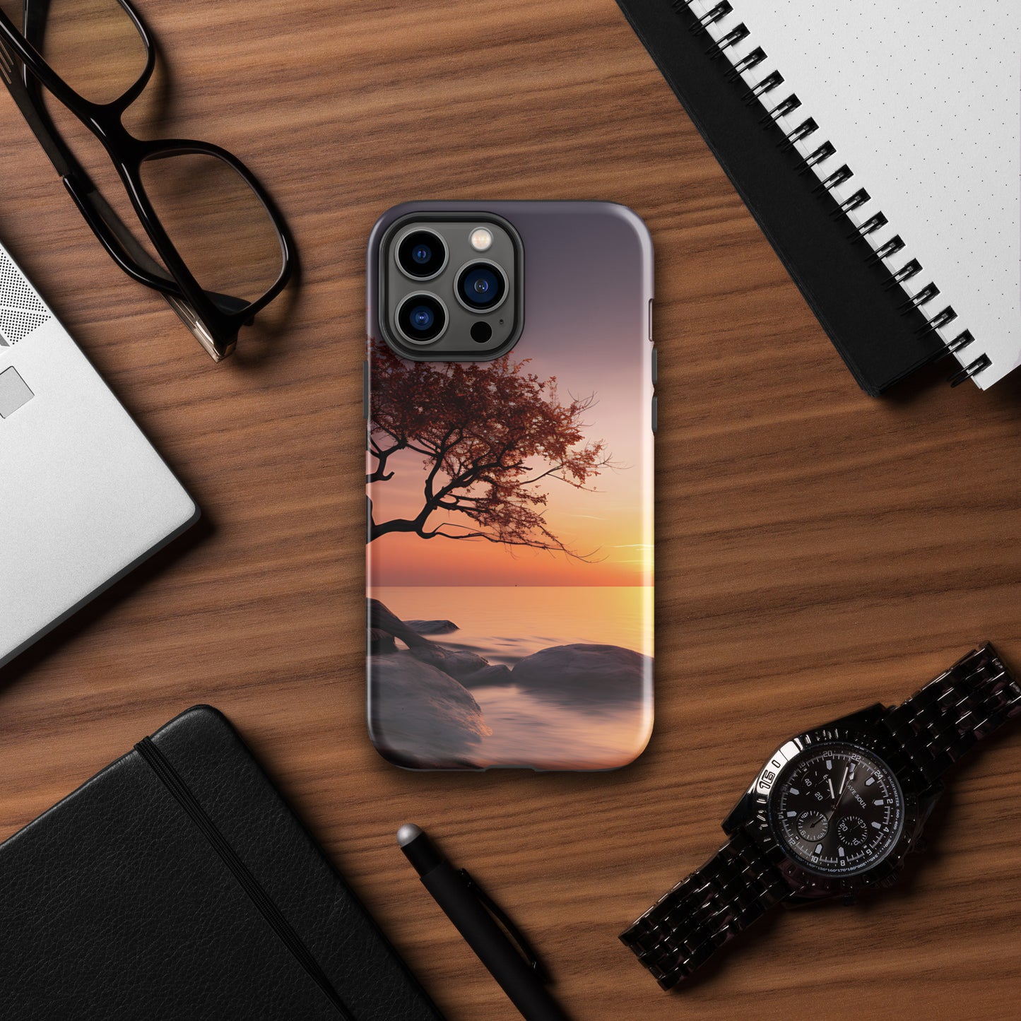 Sunlit Harmony Tough Case for iPhone®