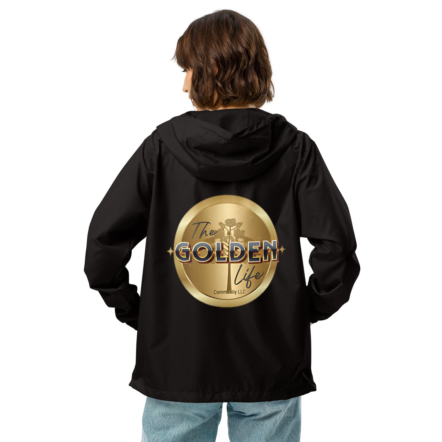 TGLC Branded Unisex lightweight zip up windbreaker