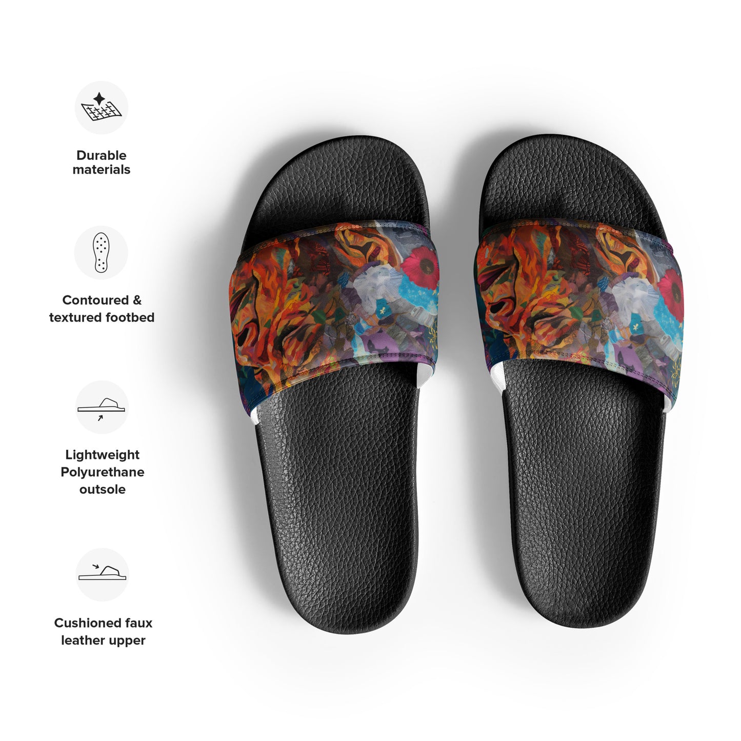 She Blooms Women's slides