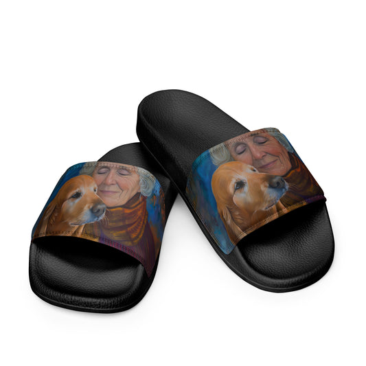 Dog Mom Life Women's slides