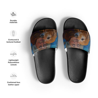 Dog Mom Life Women's slides