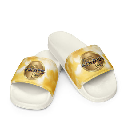 TGLC Branded Golden Women's slides