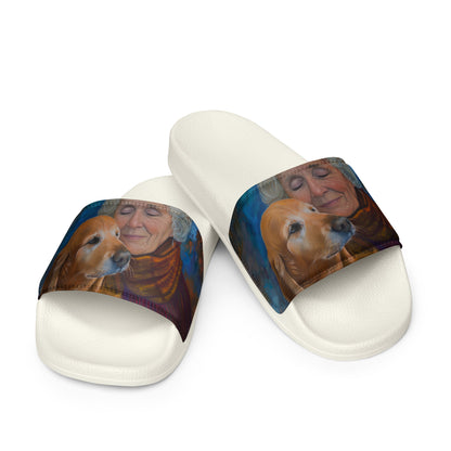 Dog Mom Life Women's slides